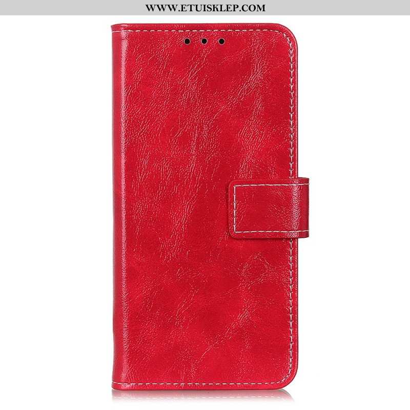 Etui Folio do Sony Xperia Pro-I Błyszczące I Odsłonięte Szwy